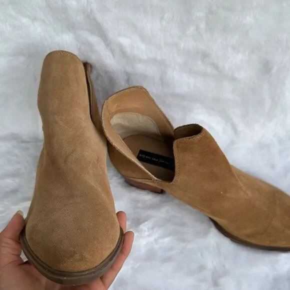 Steven By Steve Madden Camel Ankle Booties - Picture 9 of 12
